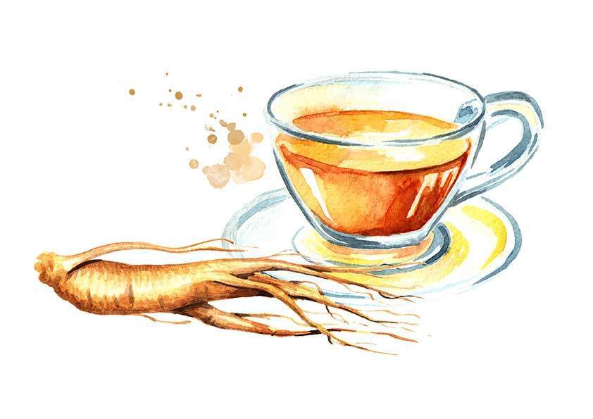 Panax Ginseng tea is perfect to help you fight the cold or flu before you get sick. If you're already sick you'll want to try a different tea to feel better.