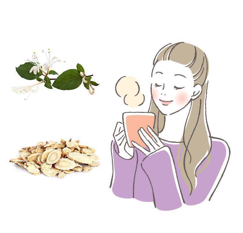 According to TCM, cold drinks force the body to work overtime to get back to its normal temperature. Non-caffeinated beverages like herbal tea deliver more than nutrition, they can help support the body and organs hydrated.