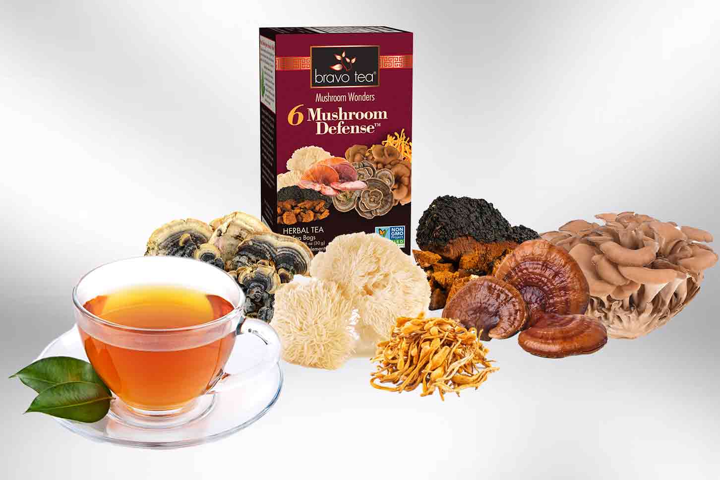 Introducing Bravo Tea's Newest Line Mushroom Wonders